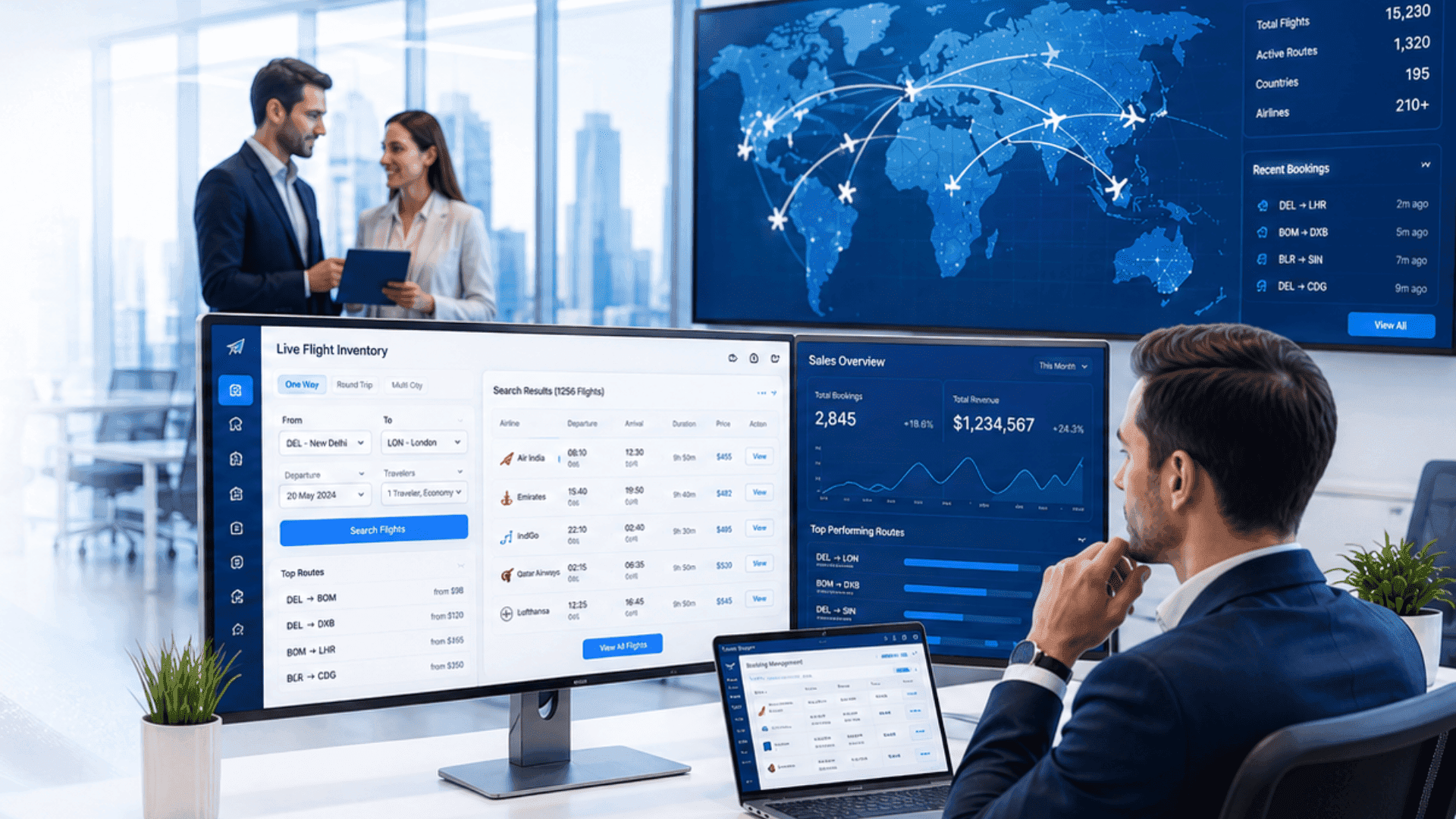 Custom B2B FLight Booking Solutions